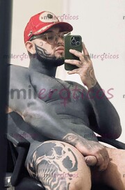 MACHO ALTO TATUADO!!!!! CON VERGA DE 19 CM LISTO PARA CUMPLIR TUS FANTASÍAS - FOTO 2