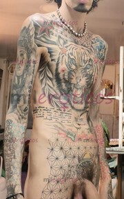 FLACO ACTIVO TATUADO BLANCO VERGON MORBOSO - FOTO 9