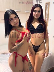 BLANQUITAS RICAS HERMOSAS EL MEJOR TRÍO CON SHOW LESBICO - FOTO 10