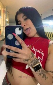 SOY FLACA TATUADA, PELINEGRO LARGO, CON CURVAS IRRESISTIBLE - FOTO 5