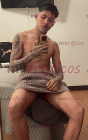 HOMBRE GUAPO, PASIVO, DELGADO Y TATUADO AL - FOTO 2