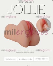 JOLIE TEXTURIZADO SILICONA MEDICA REALISTA CON UN TAMAÑO PERFECTO - FOTO 8