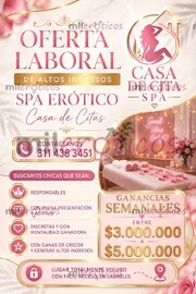 BUSCAMOS CHICAS PARA TRABAJAR EN CASA DE CITAS EN LAURELES Y BELEN LA PALMA - FOTO 2
