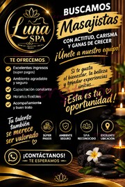 BUSCAMOS MASAJISTA CARISMÁTICA Y DIVERTIDA VEN Y FORMA PARTE DE NUESTRAS MASAJIS - FOTO 1