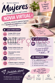 ¡ÚNETE A NUESTRO EQUIPO DE NOVIAS VIRTUALES - FOTO 6