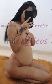 EMBARAZADITA ARRECHA Y ESTRECHITA DISPUESTA A COMPLACERTE COMO NOVIA - FOTO 9