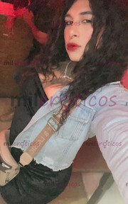 ENCANTADORA CHICA TRANS DISPUESTA A BRINDARTE LA MEJOR COMPAÑÍA Y MOM - FOTO 1