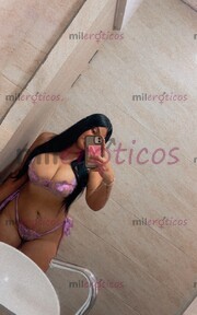 HOLA MIS AMORES SOY KENDAL HERMOSA PAISA PELI NEGRA - FOTO 1
