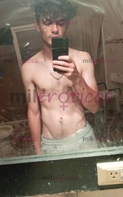 MIGUEL ÁNGEL FLACO MIDO 1.90 20CM MUY CALIENTE CON GANAS DE COMERTE Y HACERTEMIA - FOTO 3