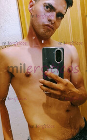 FLACO DELGADO GUAPO JOVEN PIERNUDO VELLUDO CABEZÓN 18CM GRUESA CON LECHE - FOTO 7