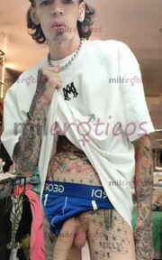 FLACO BLANCO VERGON ACTIVO TATUADO CON SITIO - FOTO 10