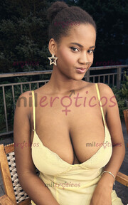 HERMOSA NEGRA DE ENCANTO POR PRIMERA VEZ EN ESTE TRABAJO - FOTO 10