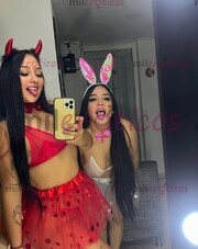 TUS GEMELAS FAVORITAS DIVERTIDAS Y COMPLACIENTE ADICTAS AL SEXO DISPONIBLES - FOTO 5