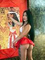 Totalmente independiente bebe con deliciosa verga femenina y aseada versatil