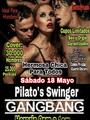 Este sábado 18 de Mayo gang bang en Pilato s Swinger. 9 pm a 1 am, inf 3118996062