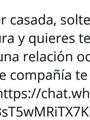 Solo para mujeres solteras, viudas, casadas jóvenes y maduras