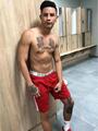 Raymond masculino latino pollon 22 cm dominante cañero sitio en el centro de la c