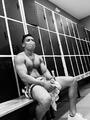 Pollo serio masculino varonil cuerpo de gym bisexual buena dotacion y nalgon