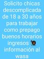Solicito chicas para trabajar en casa de citas en barrancabermeja