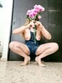 FOTOS DE RUBIA NATURAL FLAQUITA NALGONCITA PEZONES ROSAS CUERPO DELGADITA DE GYM