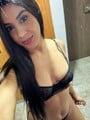 FOTOS DE PRECIOSA ABBY JOVEN COLOMBIANA, FIGURA ESBELTA OJOS OSCUROS, CABELLO LISO.