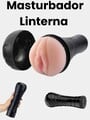 FOTOS DE TIPO LINTERNA NEGRO TEXTURIZADO POR DENTRO CON VIBRACION INCLUIDA