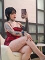 FOTOS DE BLACK WIDOW,UNA DIOSA, CARITA DE ÁNGELIGAL CHAPARRITA Y TATUADA