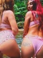 FOTOS DE VEN Y DISFRUTA DE ESTÁS DOS. CHICASSS TRANS RICO TRIO.