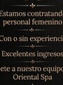 FOTOS DE SE SOLICITA MASAJISTA, EXCELENTES INGRESOS DIARIOS