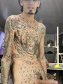 FOTOS DE FLACO VERGON ACTIVO TATUADO BLANCO MORBOSO