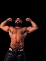 FOTOS DE BIKER, LEATHER, MUSCULOSO, VERGON, DOMINANTE, COMPLACIENTE