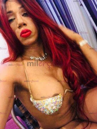 Fotos de trans de lujo, con enorme dotación, soy super lechera y morbosa